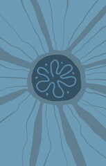 Foliage - digital painting. Painted on a tablet. © neurostructure