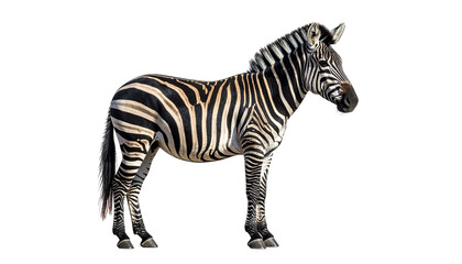 Obraz premium Zebra PNG, African Animal, Transparent Background, Striped Horse, Wildlife Illustration, Wild Zebra, Safari Animal, Black and White Zebra, Jungle Mammal