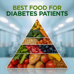 "Diabetes Food Pyramid – Build Health from the Bottom Up"