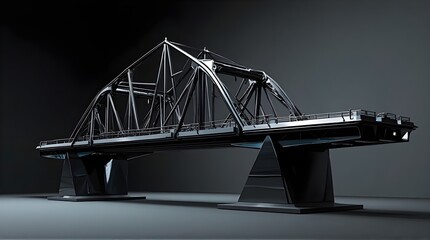 satellite dish on black background