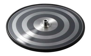 Circular solar sail with concentric ring design and central attachment point