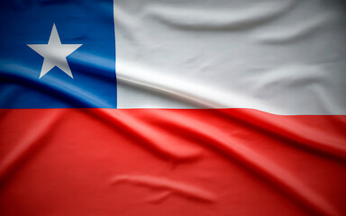 chile flag wave