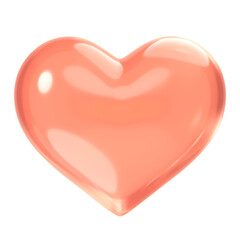 Heart, love png icon sticker, transparent background