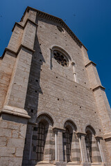 Priverno, Latina, Italy. Cistercian Abbey of Fossanova.