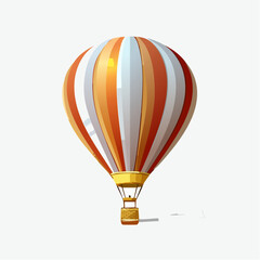 Obraz premium Heißluftballon