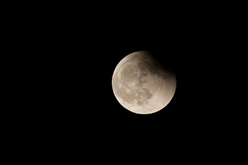 Detail of the Moon from Teide National Park, Spain