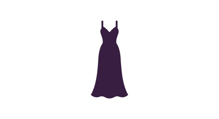 Elegant evening gown silhouette perfect for fashion, events, and glamorous celebrations