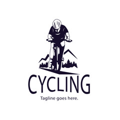 Bicycle Logo Design in Minimal, Modern, and Creative Vector Style for Cycling, Sports, and Branding
