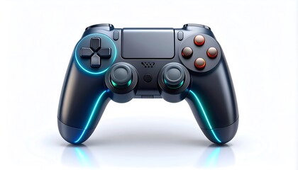 Modern gaming controller, sleek design