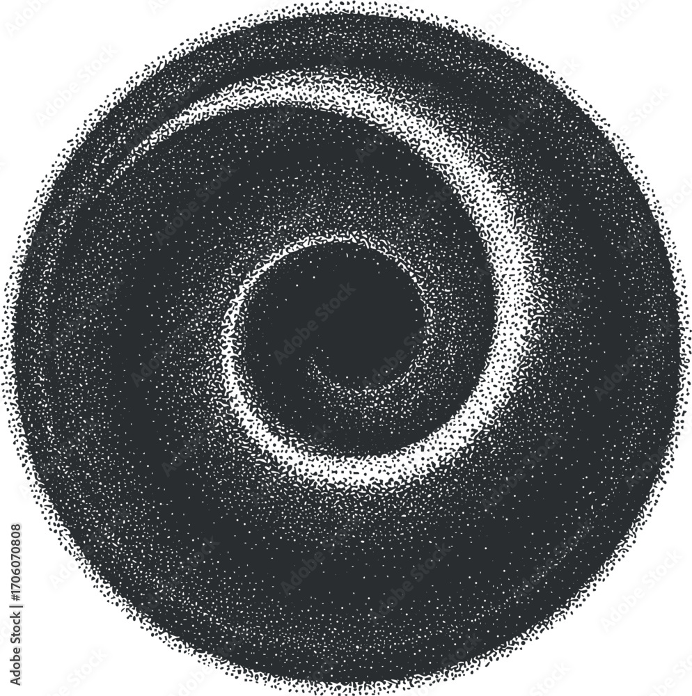Poster an abstract black and white spiral design with a smooth swirling pattern and dynamic movement.