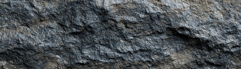 Fototapeta premium Black or dark gray rough grainy stone texture background. MZ 