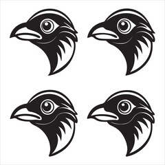 A Vibrant and Striking Malabar Trogon, an Elusive and Solitary Bird with Contrasting Scarlet and Glossy Blue-black Plumage, a Tropical Gem of the Forest