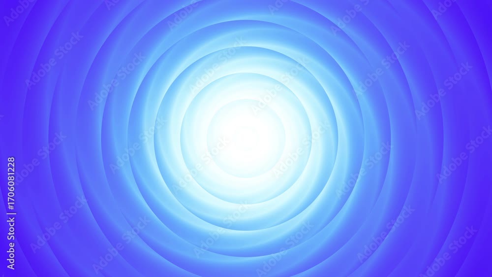Poster abstract pastel blue minimalist gradient geometric shapes background loop animation video