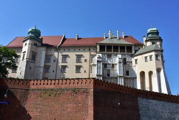 Tower Jordanka and Dunska as a part of castle Wawel in Krakow,Poland