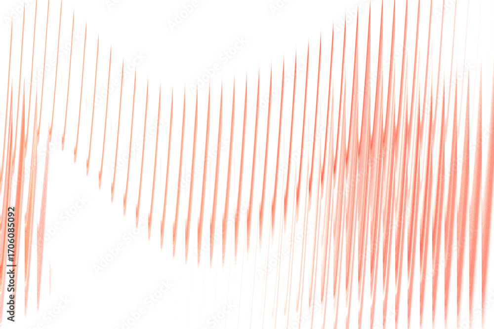 Poster a soft, abstract background with vertical orange lines that create a wavy pattern against a white ba