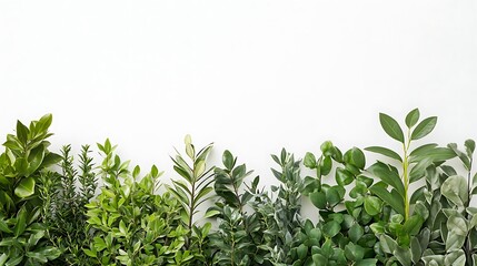 Vibrant Green Foliage Closeup with Textured Leaves in Natural Light and Detailed Vein-generative ai