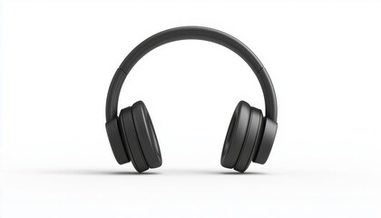 Fototapeta premium White Voip Headphones For Customer Service Support In A Call Center Setting. Comfortable And Effective For Communication With Customers.