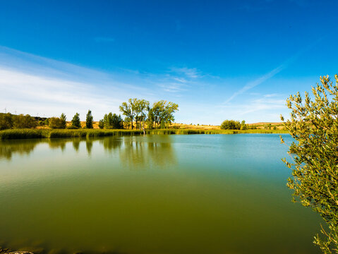 Laguna grande el Tobar , en la provincia de Cuenca.
