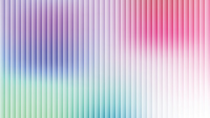 Vibrant Reeded Texture Background with Pastel Gradient Colors and Smooth Light Effect