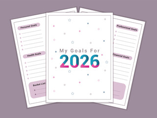 2026 Goal Planner and Resolution Tracker