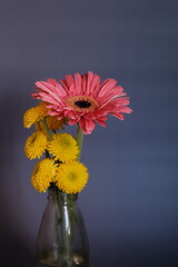 Arranjo de flores conceituais