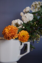 Arranjo de flores conceituais