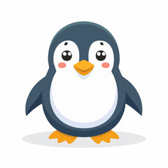 Naklejka premium Niedlicher Pinguin