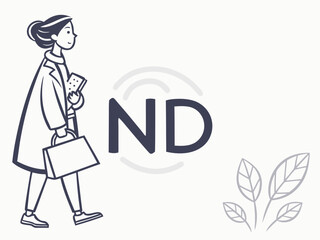 Monogram Logo of North Dakota State Capitol Building