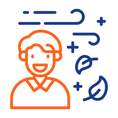 Fresh Air Color Vector Icon