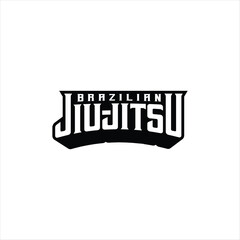 Jiu-jitsu martial arts logo