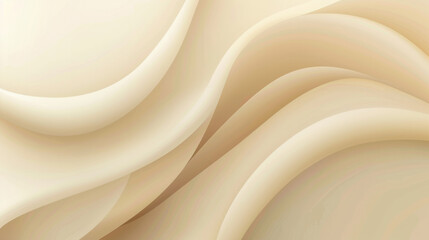 Minimalist beige abstract background, soft neutral tones, smooth gradients, gentle curves, wide empty copy space, clean modern design bridal fabric texture softness elegant wealth