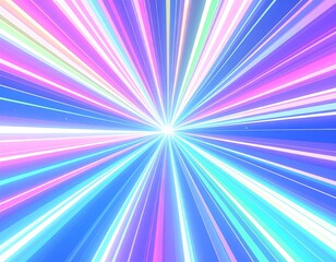 Obraz premium Abstract Colorful Light Rays Background