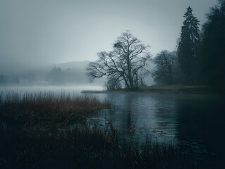 Fototapeta premium Around landscape