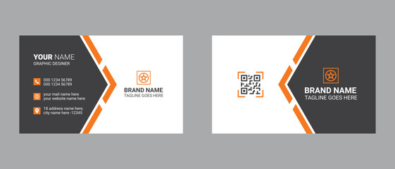 business card design template and modern visiting card design.