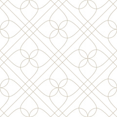 Abstract seamless texture. Modern geometric background. Grid of thin threads.