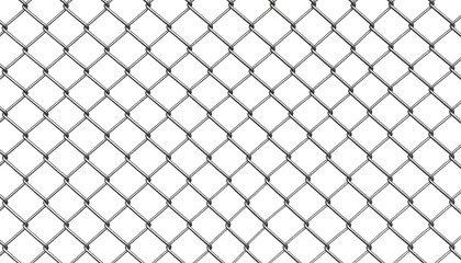 Metal chain link fence pattern
