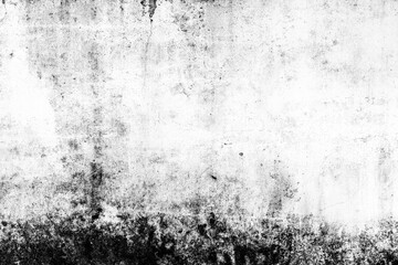Textured black and white grungy concrete wall background design