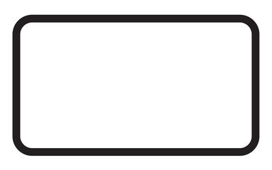 vector frame for entering text