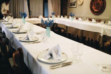 wedding table setting