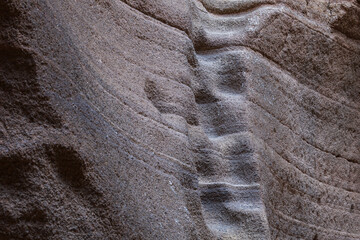 Barranco De Las Vacas slot canyon - Gran Canaria Spain