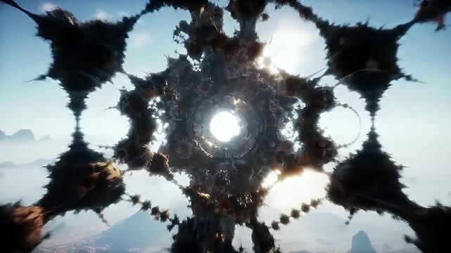 Abstract Architectural Portal.
