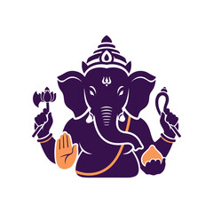 Colorful illustration of a deity with multiple arms holding symbolic items, set against a white background, ideal for cultural or religious contexts