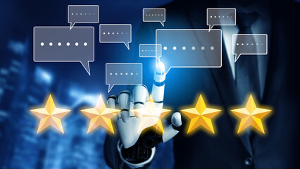 AI analyzes customer reviews with sentiment tools and virtual assistants to improve satisfaction, refine services, and enhance brand reputation. Vouch