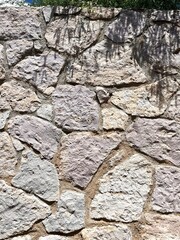 Rustic Stone Wall Texture Background