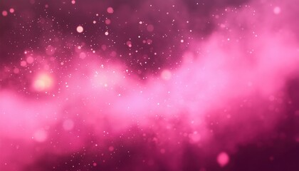 Obraz premium Pink Bokeh Dust Explosion Capturing The Essence Of Abstract Beauty In A Dazzling And Explosive Display Of Color And Light.