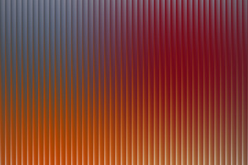 Obraz premium Abstract vertical lines with a gradient of orange to red