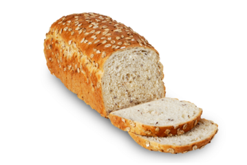 Pão de forma integral com grãos