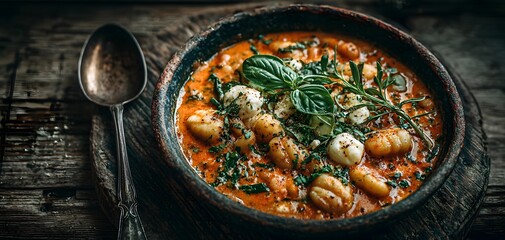 gnocchi with vegetables