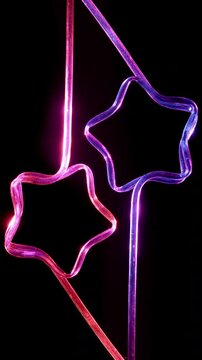 Liquid Movement In Star-Shaped Straws