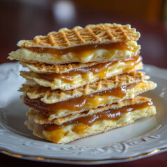 colombian obleas thin wafers sandwiched
